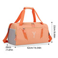NNEOBA Travel Luggage Gym Bag Orange