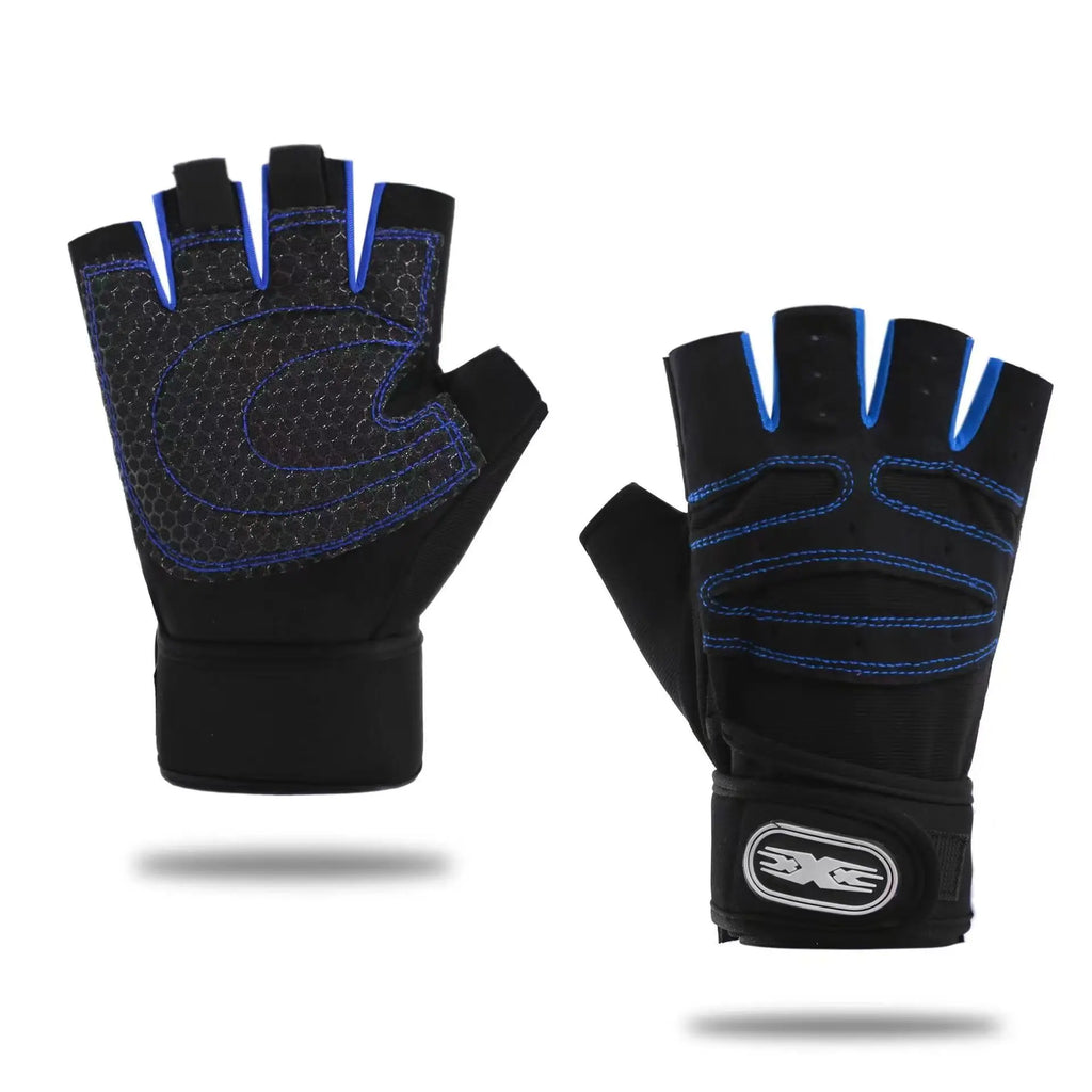 Unisex Gym Gloves with Wrist Support