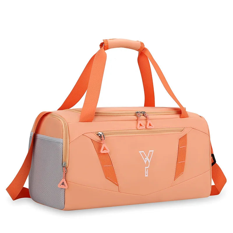 NNEOBA Travel Luggage Gym Bag Orange