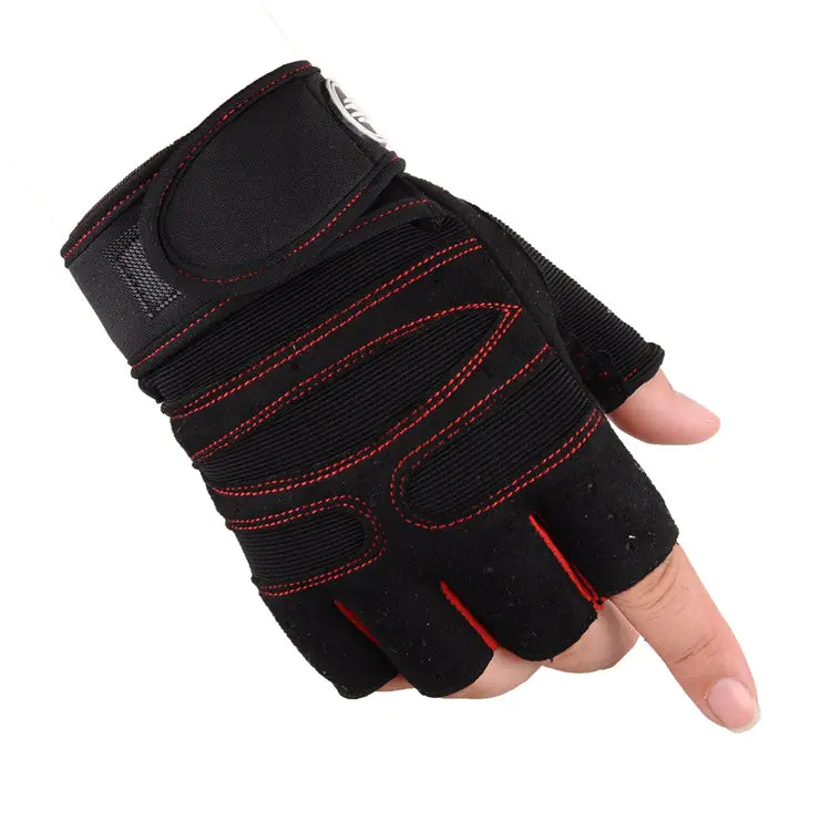 Gym Gloves for Weightlifting and Running - Palm Protection